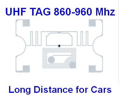 TAG UHF 860-960 Mhz Long Distance for Cars ISO18000-6C